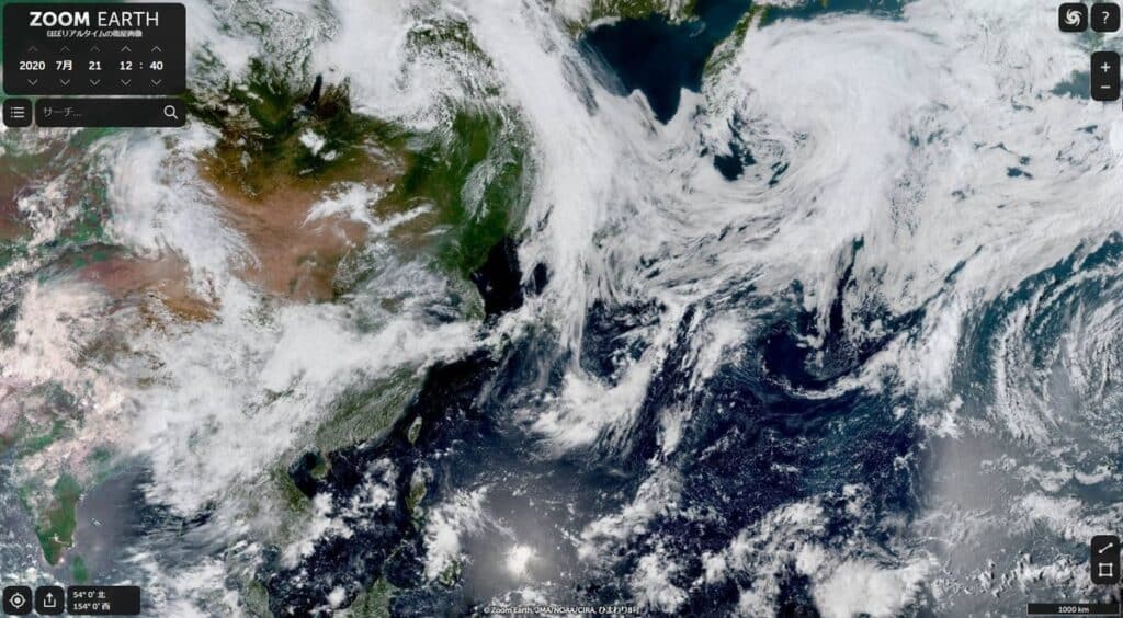 تصاویر ماهواره ای زنده