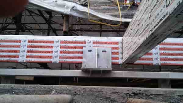 نمونه ای از پنل ها و آنکراژ نصب شده