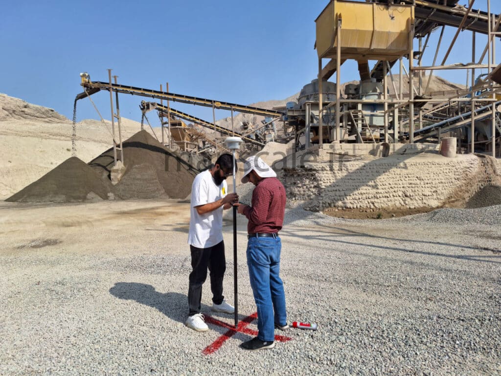 نقشه برداری معدن