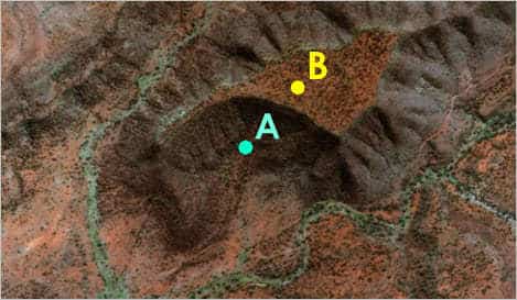 موقعیت های یکسان در دیتوم های مختلف