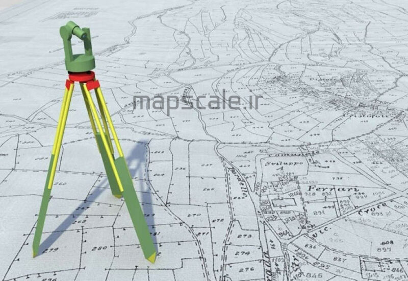 میخکوبی و پیدا کردن گوشه های زمین از روی سند
