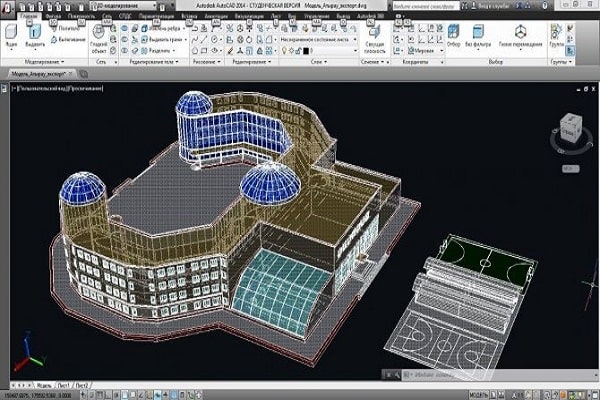 ترسیمات سه بعدی در اتوکد