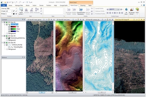 تهیه dem در نرم افزار erdas imagine