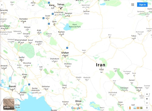 اندازه گیری مساحت زمین با گوگل مپ