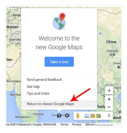 مساحت زمین با گوگل مپ