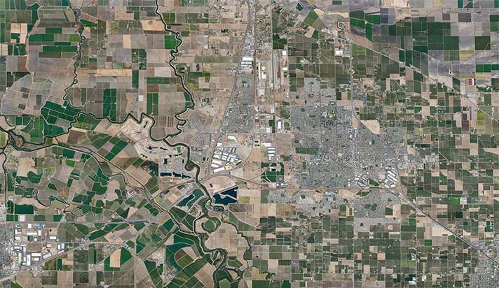 تفاوت عکس هوایی و نقشه هوایی