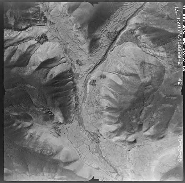 عکس هوایی از کشور ایران