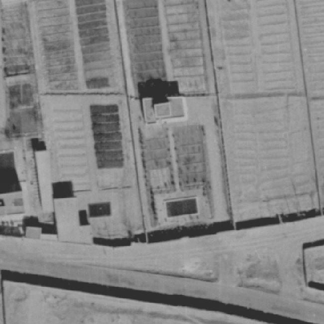 عکس هوایی سیاه سفید