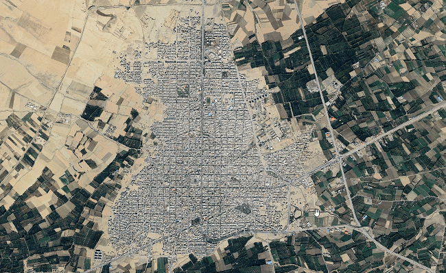 عکس هوایی سلماس