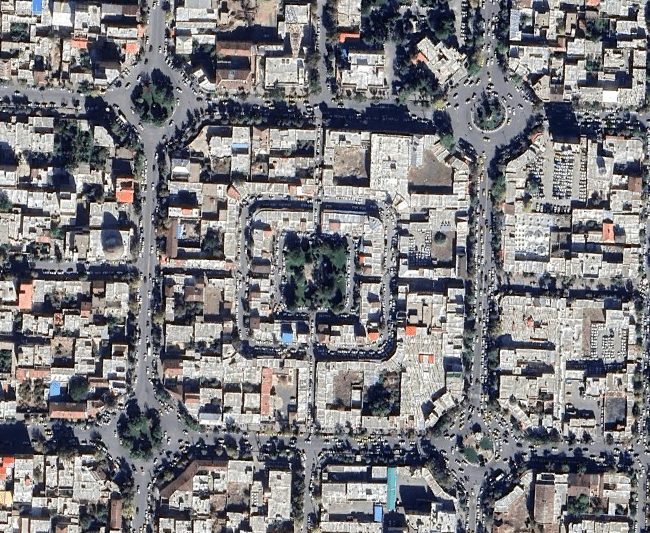 نقشه هوایی سلماس