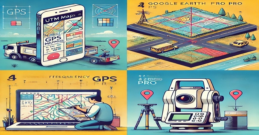 چگونه نقشه یو تی ام تهیه کنیم.