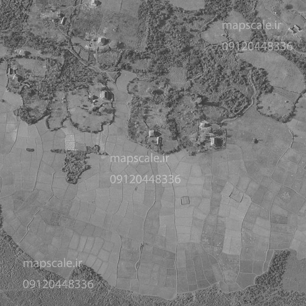 عکس هوایی رشت سال 1335