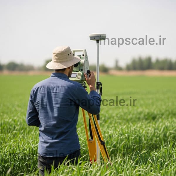 نقشه UTM ملک برای ثبت در سامانه ساغر