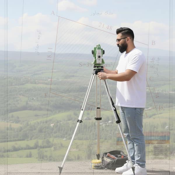 نمونه نقشه برداری یو تی ام برای سامانه ساغر