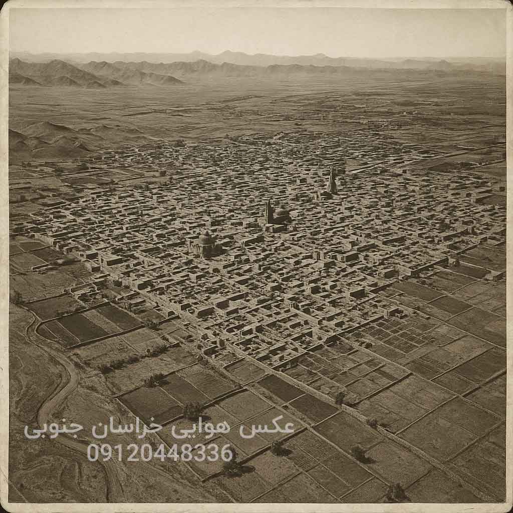 عکس هوایی خراسان جنوبی